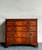 Traditional Vintage Regency Flame Mahogany Chest of Drawers For Sale - Image 3 of 8