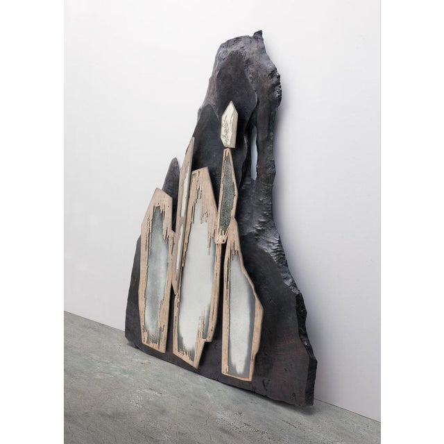 Contemporary Schegge Mirror by Giovanni Luca Ferreri for Vetralia For Sale - Image 3 of 5