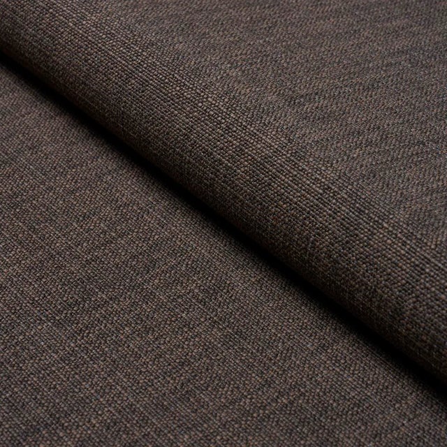 SAMPLE - Schumacher Archie Indoor/Outdoor Fabric In Brown For Sale