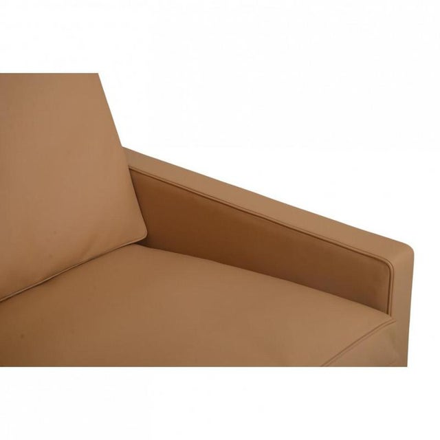 Animal Skin PK31 3-Seater Sofa in Nevada Sand Aniline Leather by Poul Kjærholm, 1970s For Sale - Image 7 of 18