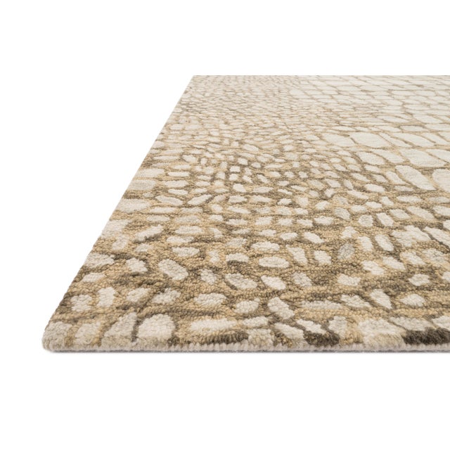 Contemporary Loloi Rugs Masai Rug, Neutral - 1'6"x1'6" For Sale - Image 3 of 5