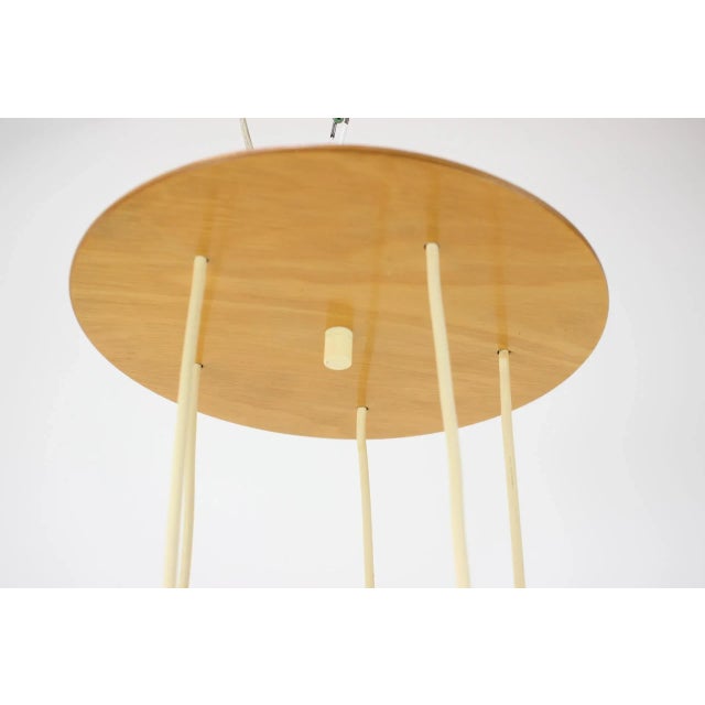 1970s Mid-Centures Adjustable Pendant from Progress Žilina, 1970s For Sale - Image 5 of 12