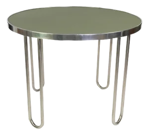 Tubular Steel Loop Table Z409 by Artur Drozd for Designbydrozd