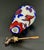 Early 20th Century Chinese Hand Carved Multi-Color Peking Glass Eggplant Snuff Bottle - Layered Relief For Sale - Image 4 of 7