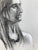 Expressive charcoal portrait on 12" x 18" grey 80 lb. charcoal/pastel paper. Subtle tones of black and grey. Would look...