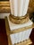 Early 20th Century French Neoclassical Fluted Opaline & Gilt Brass Lamp For Sale - Image 5 of 9