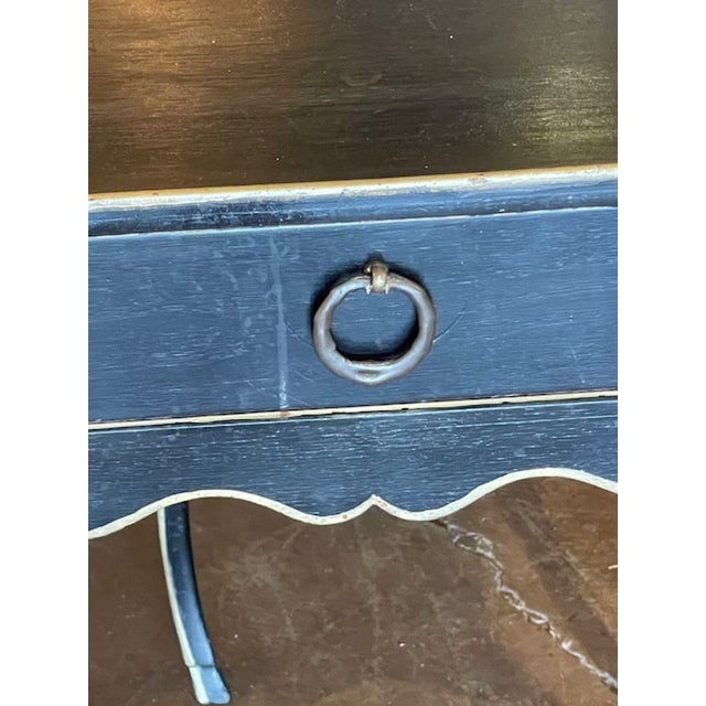 Pair of Vintage French Provincial Style Side Tables For Sale - Image 10 of 10