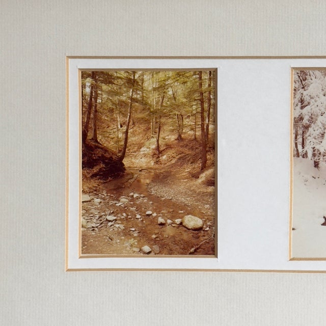 Late 20th Century Framed Photography "Shale Creek" by Dick Collins For Sale - Image 5 of 6