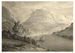 John Dugmore of Swaffham, Fortress of Königstein, Dresden, Early 19th Century, Watercolour