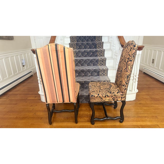 Set of 8 Vintage 1970s Trauvailles Inc. Dining Chairs – Sculptural Frames, Ideal for Reupholstery For Sale - Image 12 of 14