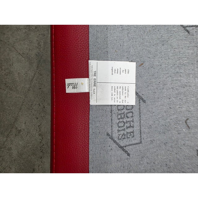 Animal Skin Roche Bobois 2004 Leather Sofa For Sale - Image 7 of 7