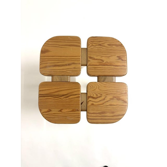 Apila Pine Stool by Lisa Johansson-Pape, 1970s For Sale - Image 6 of 8