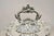 Vintage English Victorian Ornate Round Silver Plated Covered Serving Dish For Sale - Image 4 of 12