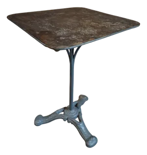French Garden Bistro Table, 1920s