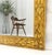 Fine Gold Gilt Gesso Italian 53x38 Rectangle Wall Mirror For Sale - Image 10 of 11