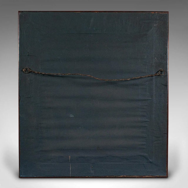 1910's Antique Gentleman's Portrait For Sale - Image 9 of 9