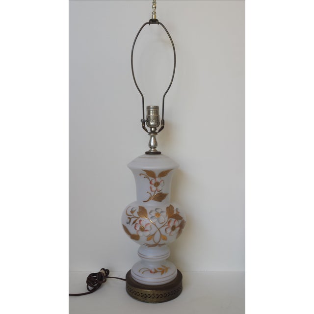 MidCentury Bavarian Bristol Glass Lamp Chairish