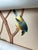 Hand‑Painted Chinoiserie Tropical Garden Mural Wall Panels, Botanical Bird & Fruit Wallpaper For Sale - Image 10 of 11