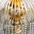 Vintage Gilt Metal Chandelier with 10 Lights, 1970s For Sale - Image 6 of 9