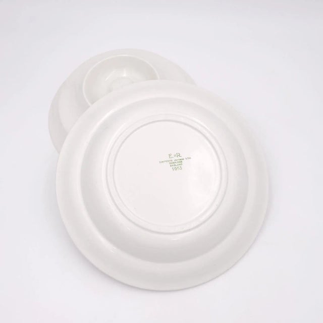 One of Four Covered Armorial Dishes, England Circa 1953. Four Available, Priced Separately For Sale In San Francisco - Image 6 of 9