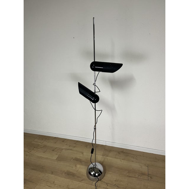 1960s Galdino Floor Lamp by Carlo Urbinati for Guzzini, 1970s For Sale - Image 5 of 9