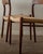 Vintage Danish Model 75 Dining Chairs in Teak by Niels Otto Møller for J.L. Møllers Møbelfabrik, 1950s, Set of 4 For Sale - Image 12 of 18