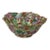 Vintage Chinese Floral Scalloped Bowl For Sale