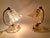 Murano Glass Table Lamps attributed to Barovier & Toso, 1950s, Set of 2 For Sale - Image 9 of 12