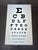Industrial Vintage Illuminated Reading Test for Ophthalmologists, 1980s For Sale - Image 3 of 13