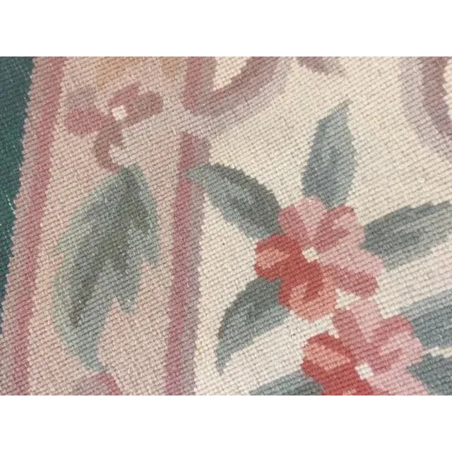 1980's Art Deco Round Chinese Carpet, 12' X 12' For Sale - Image 10 of 12