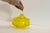 Yellow Glass Apothecary Jar from Stelvia Empoli, Italy, 1950s For Sale - Image 6 of 10