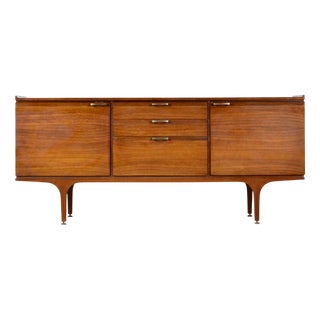 Brass and Teak Sideboard from Meredew, 1960s For Sale