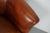 Animal Skin Vintage Dutch Cognac Colored Leather Club Chair For Sale - Image 7 of 18