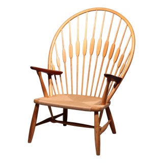 JH-550 Peacock Chair by Hans J. Wegner for Johannes Hansen, 1960 For Sale