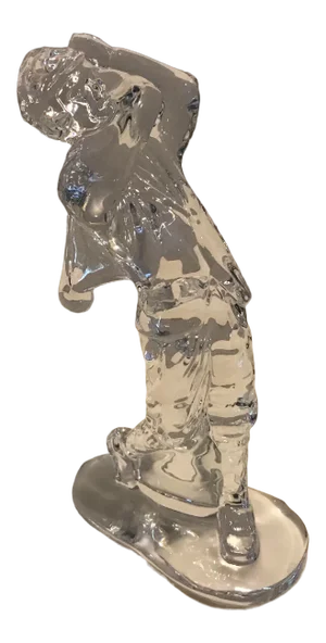 Vintage Waterford Male Golfer in Full Swing Figurine