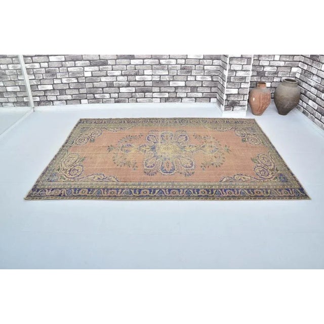 Vintage Wool Rug, 1960s For Sale - Image 10 of 11