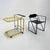 Postmodern Yellow Serving Trolley with Quaderna Pattern, 1980s For Sale - Image 9 of 10
