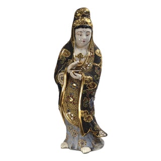 Unknown, Kutani Porcelain Figure of Kannon (Guanyin), 1920s, Ceramic For Sale