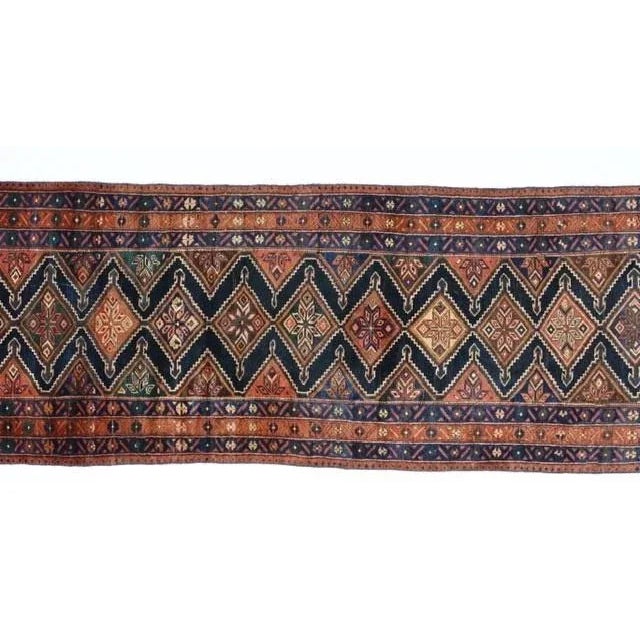 Persian 1910s Vintage North West Persian Runner For Sale - Image 3 of 12