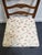 Brown Vintage Antique Solid Mahogany Traditional Duncan Phyfe Style Ladderback Dining Side Chair For Sale - Image 8 of 9