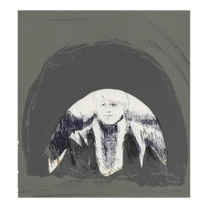 His Autumn's Winter Being Summer's Spring Adrienne Anderson Lithograph