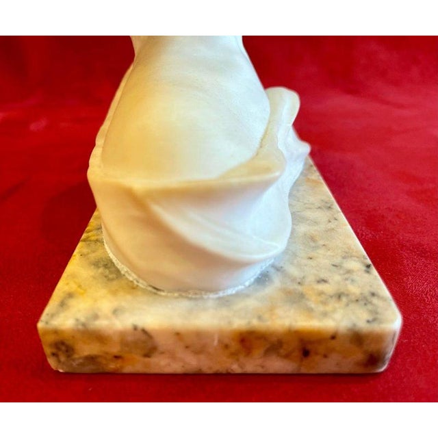 Guglielmo Pugi, Bust of an Elegant Lady, Marble For Sale - Image 4 of 10