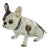 1940s Vintage Gort Bone China French Bulldog Figurine Sitting For Sale