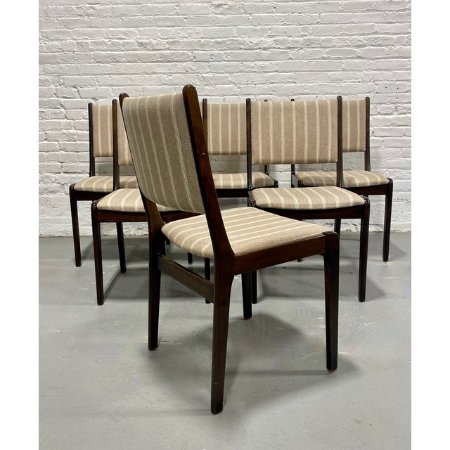 Mid Century Modern Dining Chairs by Farstrup, Denmark | Danish Set of 6 Chairs, C. 1960s For Sale In New York - Image 6 of 10