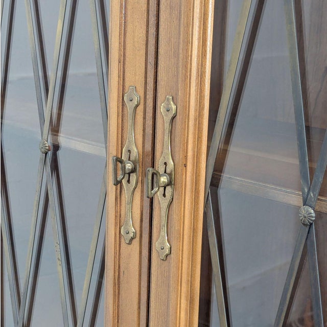 Wood Mid-Century Thomasville Milano Collection Hutch For Sale - Image 7 of 10