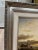 Vintage Framed Landscape Oil Print on Canvas For Sale In Chicago - Image 6 of 8