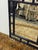 Paint Chinoiserie Lacquered Faux Bamboo Wall Mirror, Navy For Sale - Image 7 of 12