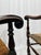 Pair of Antique 18th Century Queen Anne Style Mahogany Armchairs With Rush Seats For Sale - Image 12 of 14