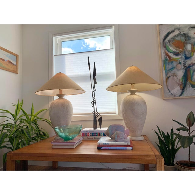 Late 20th Century Tropical Turquoise Blown Crackled Glass Handmade Bowl For Sale - Image 9 of 10