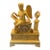 Early 19th Century French Empire Gilt Bronze Astronomy Mantel Clock, Circa 1820 For Sale